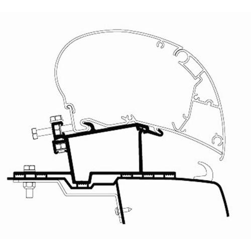 STAFFE PER THULE ADAPTER 6200/6300/6900/9200 MASTER MOVANO DAL 2011 AL 2020