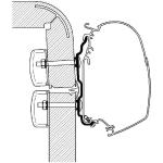 STAFFE PER THULE ADAPTER 4900/4200/5200 HYMER 2016 400CM
