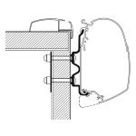 STAFFE PER THULE ADAPTER 4900/4200/5200 HOBBY OPTIMA ONTOUR