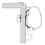 STAFFE PER THULE ADAPTER 4900/4200/5200 KNAUS DAL 2017