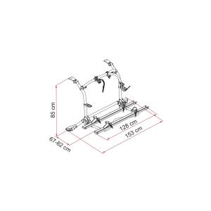 PORTABICI CARRY-BIKE VW T5 PRO DEEP BLACK 02096-71A