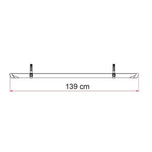 CANALINA PER CARRY-BIKE RAIL PLUS XL 139CM 98656M588