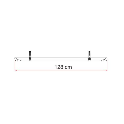 CANALINA PER CARRY-BIKE RAIL PLUS DEEP BLACK 128CM 98656M567