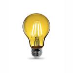 LAMPADA E27 LED CLASSICA 4W GIALLO 230V