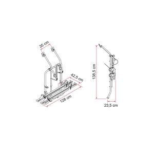 PORTABICI CARRY-BIKE VW T4 D 02096-22