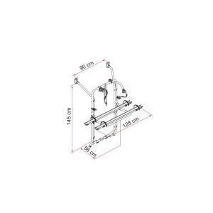 PORTABICI CARRY-BIKE VW T5 02096-17-