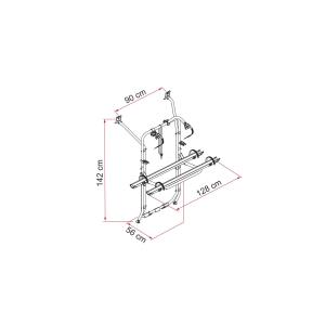 PORTABICI CARRY-BIKE VW T6 02096-20-