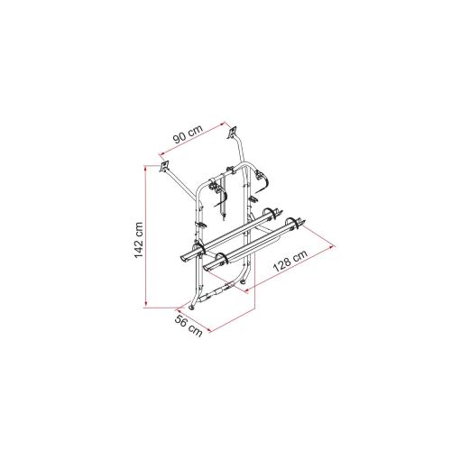 PORTABICI CARRY-BIKE VW T6 02096-20-