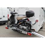 INSTALLAZIONE STANDARD PORTA MOTO CON PROLUNGHE TELAIO