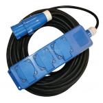 MAINS CABLE 230V 20MT WITH MULTI-SOCKET CEE/SCHUKO 3 X 1,5MM
