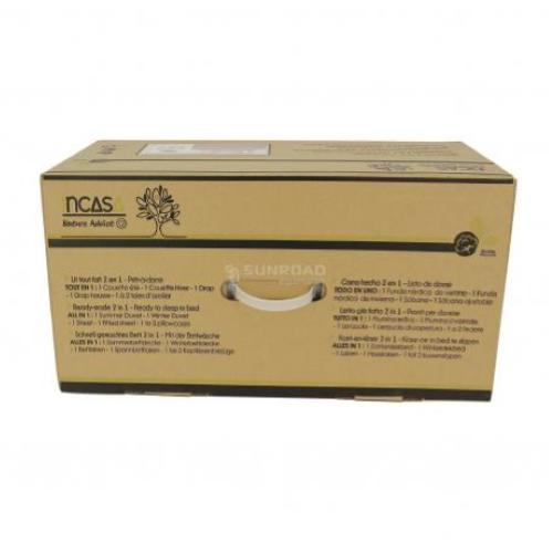 LIT PRÊT TERRACOTTA ÉTÉ/HIVER 160X200 POUR LITS CENTRAUX