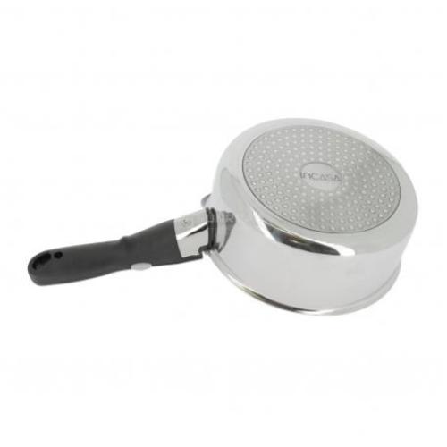 SET DI 2 PADELLE IN ACCIAIO 16 E 17CM