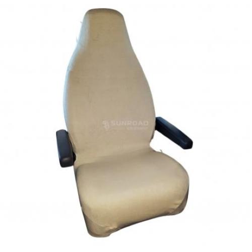 COPRISEDILI FODERE IN SPUGNA BEIGE COPPIA