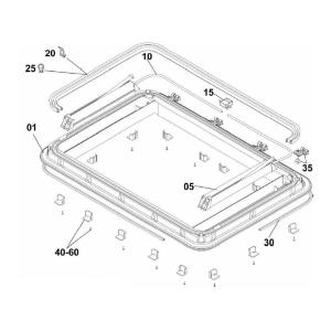 HEKI 3/3 PLUS HEKI4/4 PLUS COPPIA TIRANTI GUIDA BG1258