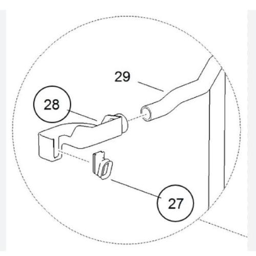20095962 BOX OUTSIDE VENT BIANCO THETFORD PER C220