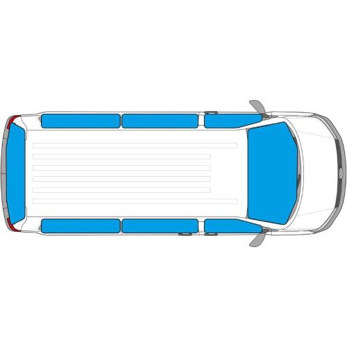 OSCURANTE TERMICO INTERNO TRAFIC OPEL VIVARO DAL 2017 AL 2021 PASSO CORTO COMPLETO 9PZ
