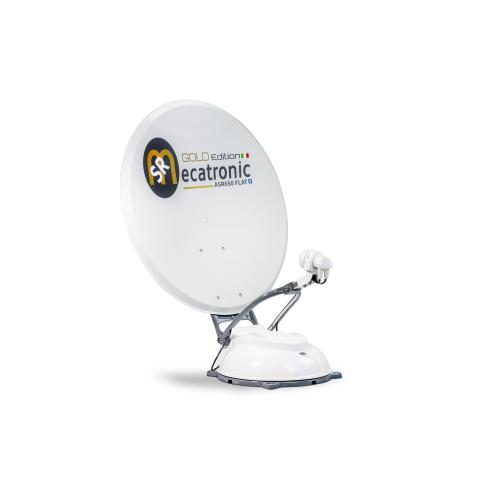 Gunsan Moderna Presa Antenna Satellitare Multimedia A Incasso - Colore Bianco, Dimensioni 90x82x41,8 Mm