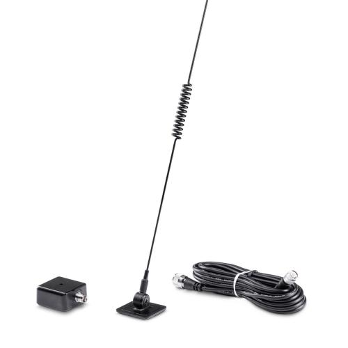 ANTENNA CB PER AUTO E CAMION ATTACCO A VETRO RV65