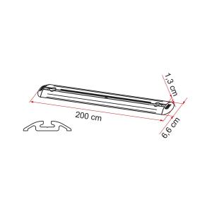 BARRE PER GAVONE GARAGE BARS PREMIUM 200 98655-609