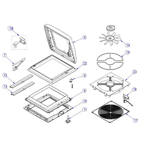 TELAIO PER OBLÒ OMNIVENT DOPO IL 2004 1500600698