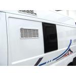 FINESTRA A COMPASSO F30 SERIGRAFIA NERA PER LATERALE DUCATO DAL 2006 F30 500X520N