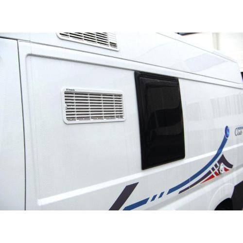 FINESTRA A COMPASSO F30 SERIGRAFIA NERA PER LATERALE DUCATO DAL 2006 F30 500X520N