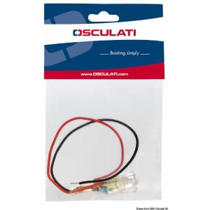 LUCE DI CORTESIA SEGNAPASSI AD INCASSO BLU 