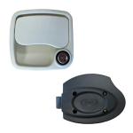 SERRATURA PER PORTELLONE BIANCA 118X141 SP. 26-34 ZADI EUROGARAGE