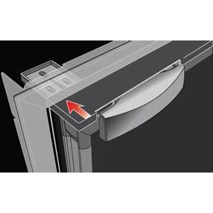 FRIGORIFERO COMPRESSORE DA INCASSO C39I NERO