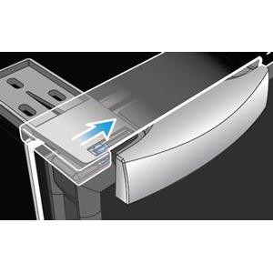 FRIGORIFERO COMPRESSORE DA INCASSO C39I NERO