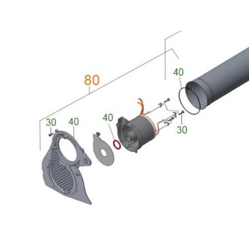 SET BRUCIATORE COMPLETO COMBI 4/6 110 3402.00932