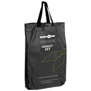 SGABELLO PIEGHEVOLE CON TAVOLINO HOGGY SET NERO 0406051N.C03