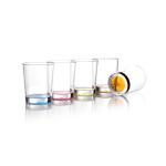 CONFEZIONE 4 BICCHIERI 30 CL MULTIGLASS COLOR 0830192N.C9N