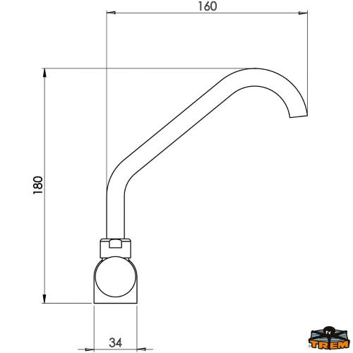 RUBINETTO CANNA ABBATTIBILE LUXE "B"