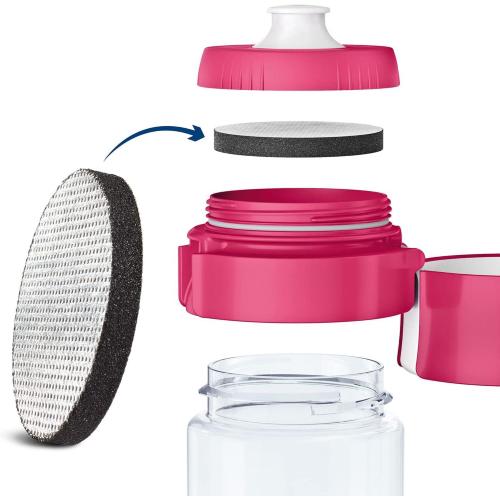 BORRACCIA FILTRANTE PER ACQUA 0.6LT BRITA PINK