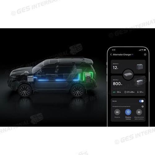 CARICABATTERIE DC DC PER ALTERNATORE DA 800W ECOFLOW