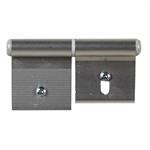 CERNIERA PER PORTE E PORTELLI 4+4CM COLOR ALLUMINIO