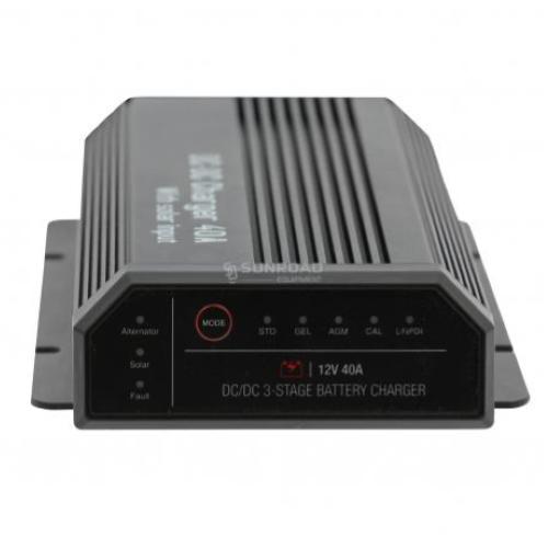 CONVERTITORE DC-DC 12V + REG. SOLARE EZA POWER MBB1240 F1 40A