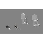 KIT PIASTRINA+VITI SUPPORT BAR 2PCS 98656-717