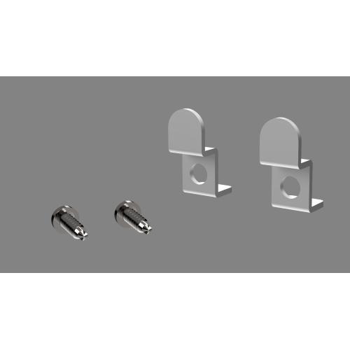 KIT PIASTRINA+VITI SUPPORT BAR 2PCS 98656-717