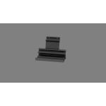 KIT STAFFA ANT. R. RAIL DUCATO BLK 98658-118