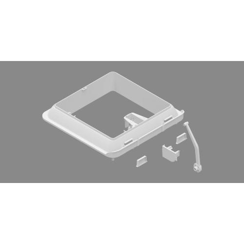 KIT TELAIO EST. VENT 28 F RAL 9016 98683W137