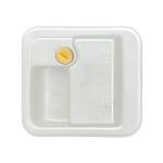 SERRATURA M1 CEE BIANCA SOLA PARTE ESTERNA