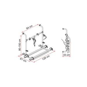 PORTABICI CARRY-BIKE PRO AUTOTRAIL 02093A98A