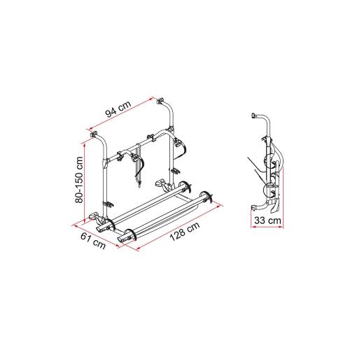 PORTABICI CARRY-BIKE PRO AUTOTRAIL 02093A98A