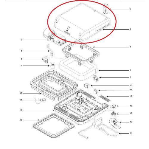 COPERCHIO VIESA HOLIDAY X BIANCO