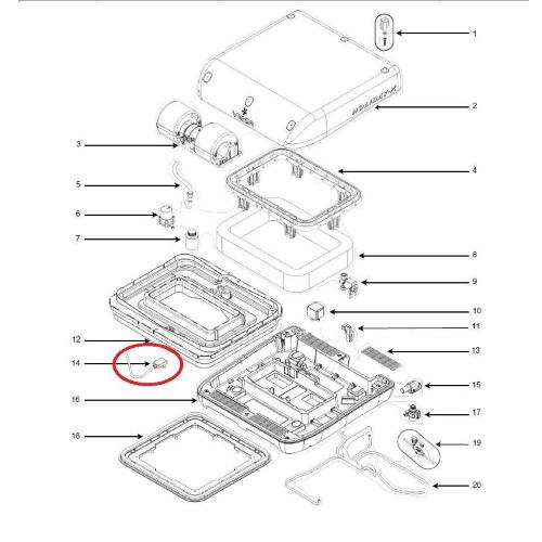 SENSORE DI LIVELLO ACQUA CAPACITIVO VIESA HOLIDAY X