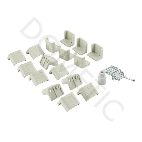 OBLO' HEKI 3 SOLO KIT DI MONTAGGIO PER TETTI 25-32MM 4460000090