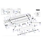 BRACCIO SX PER TENDALINO THULE 6200 3.00-4.5MT 1500602597