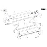 BRACCIO DX PER TENDALINO THULE 6002 > 3.00 METRI